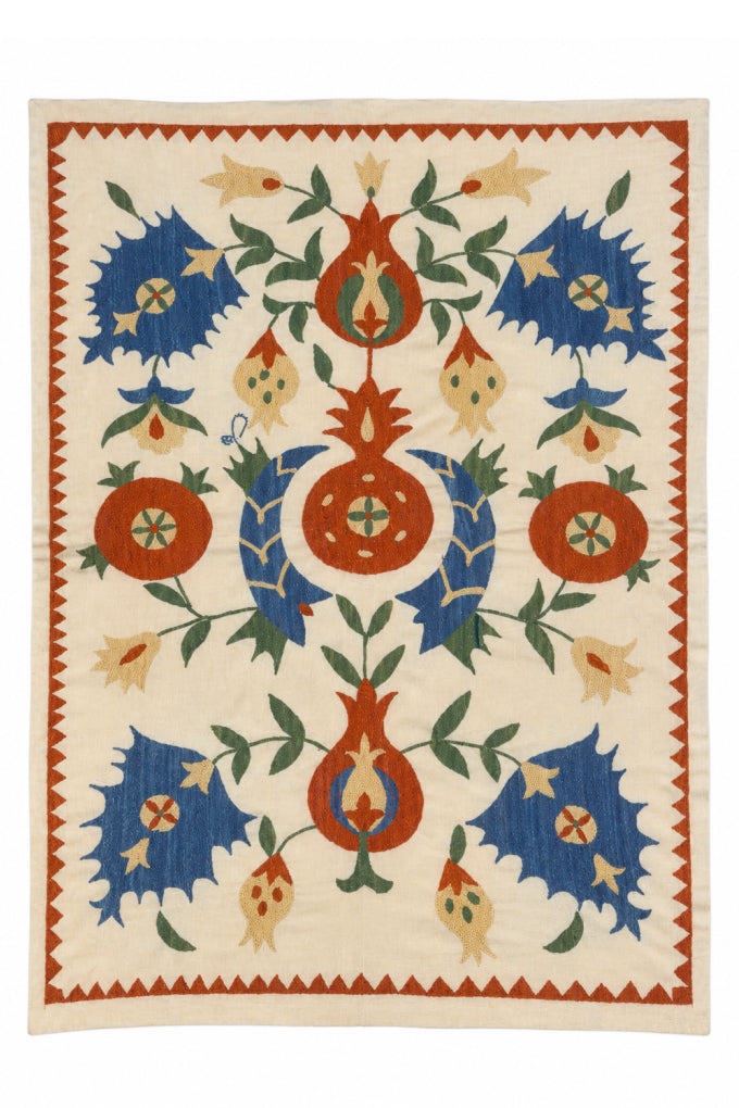 Silk Suzani Embroidery