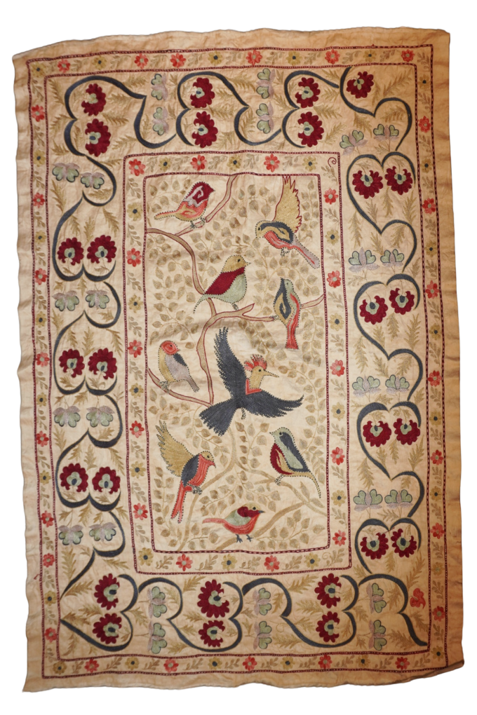 Silk Suzani Embroidery
