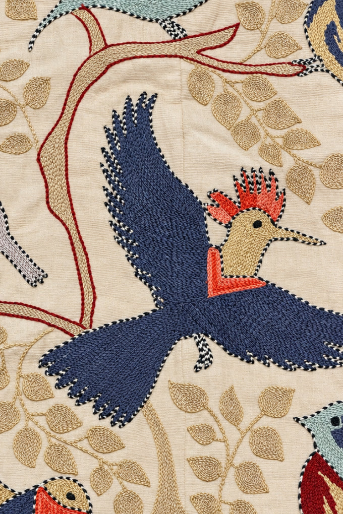 Silk Suzani Embroidery