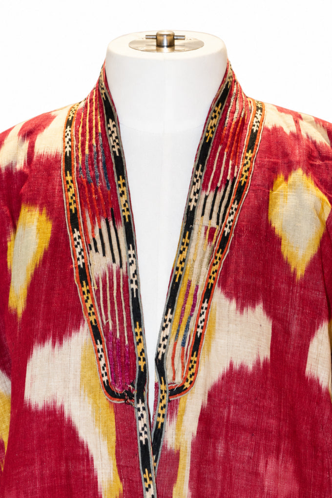 Antique Ikat Chapan 19e century