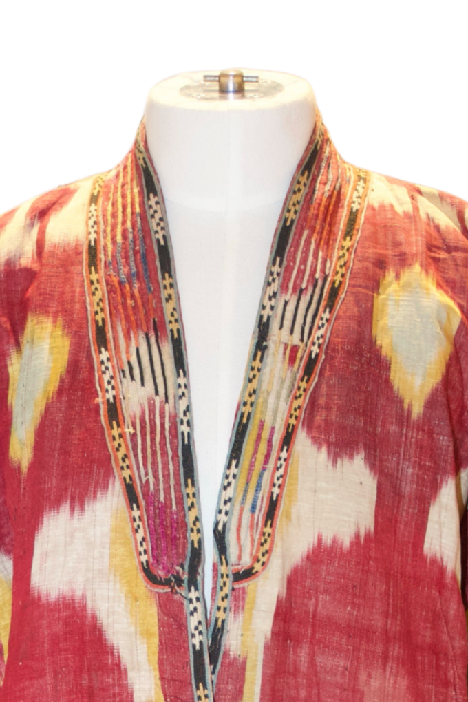 Antique Ikat Chapan 19e century