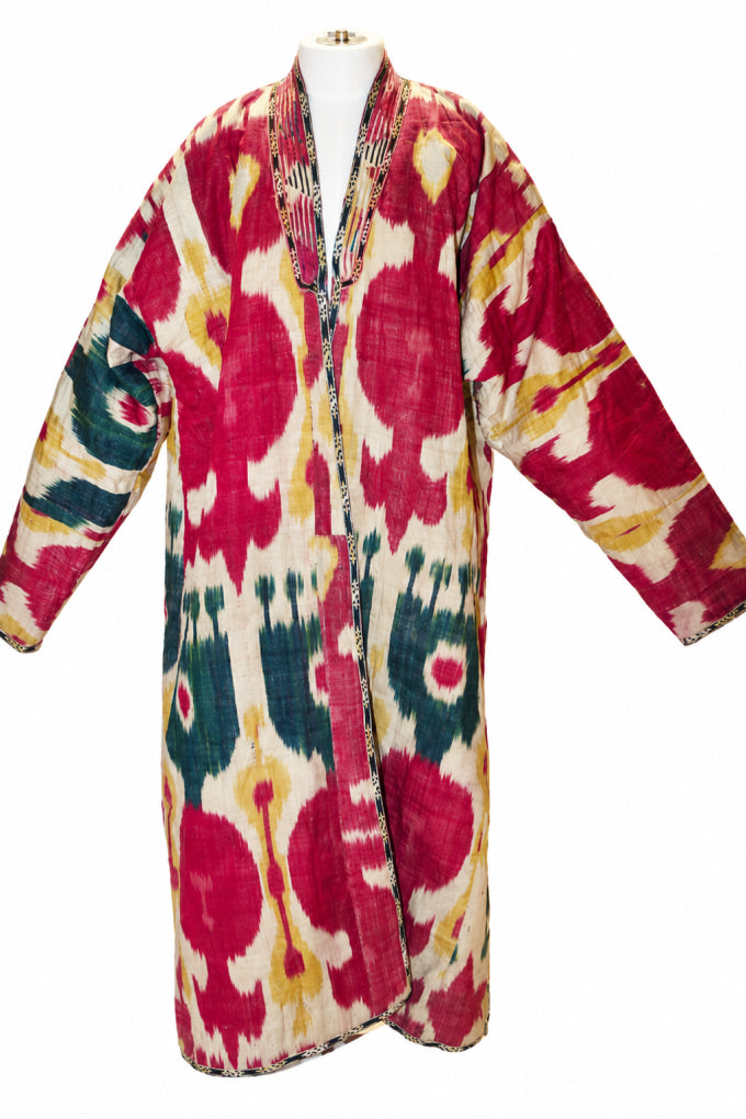 Antique Ikat Chapan 19e century