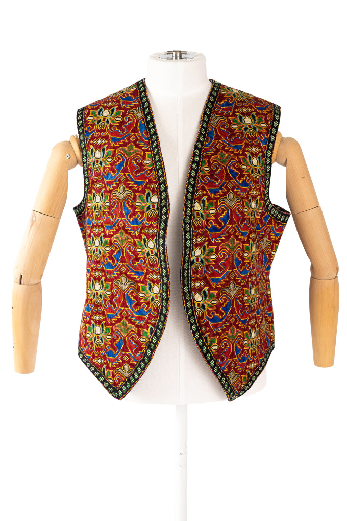 Shakhrisabz Cross Stitch Gilet
