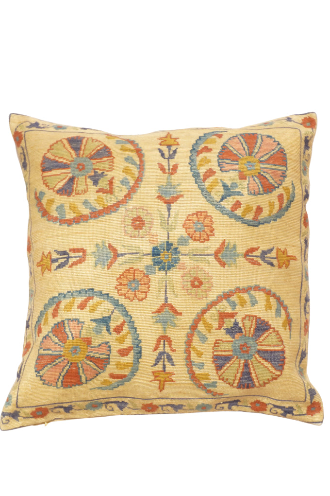Shakhrisabz Cross-Stitch Pillow