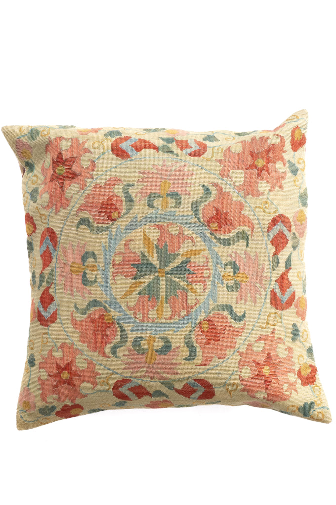 Shakhrisabz Cross-Stitch Pillow