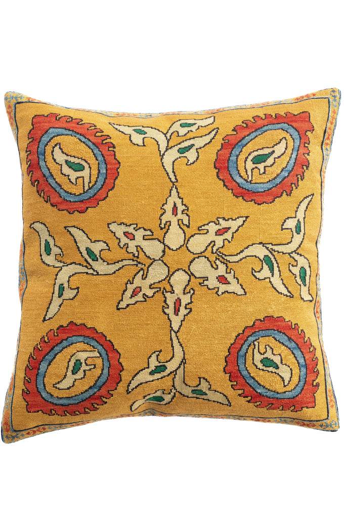 Shakhrisabz Cross-Stitch Pillow