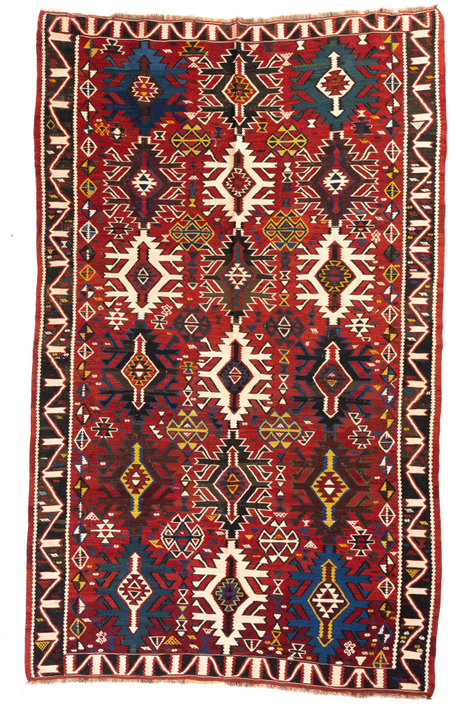 Antique kuba kilim