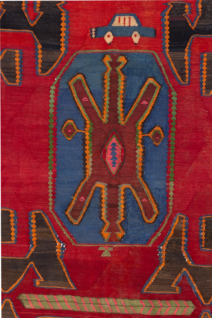 Antique Lada Qashqai Kilim