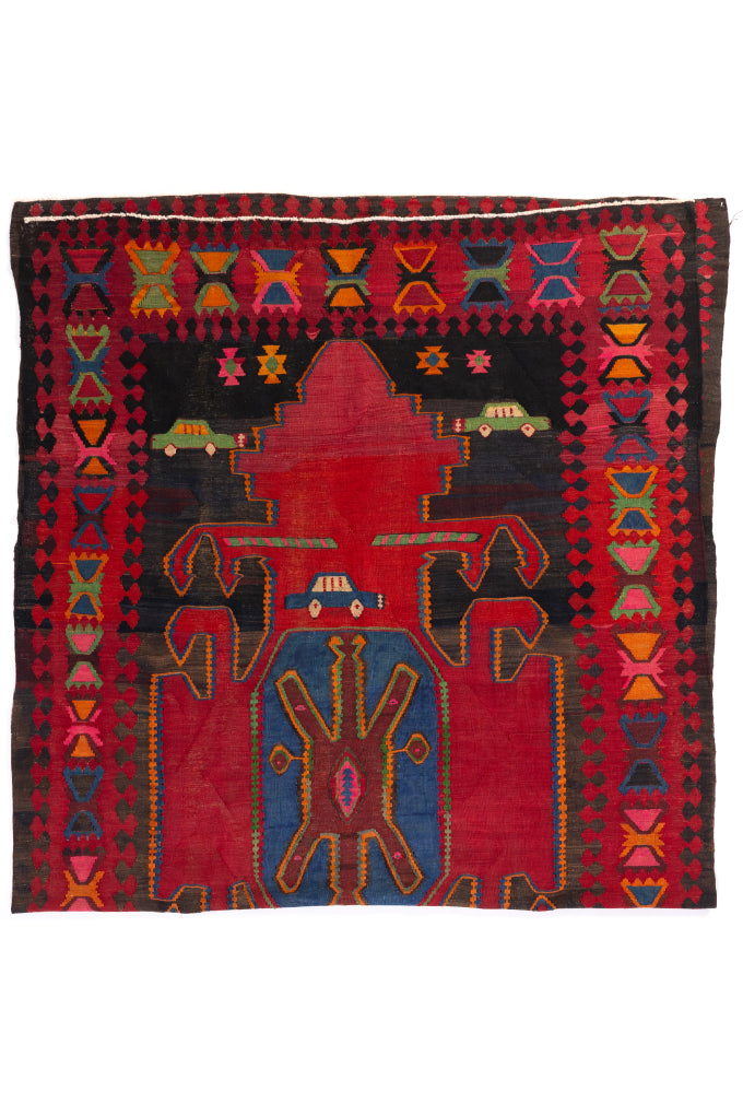 Antique Lada Qashqai Kilim