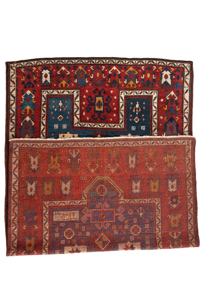 Kazakh Prayer Rug