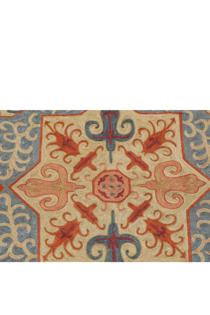 Kaitag Style Suzani Embroidered Textile