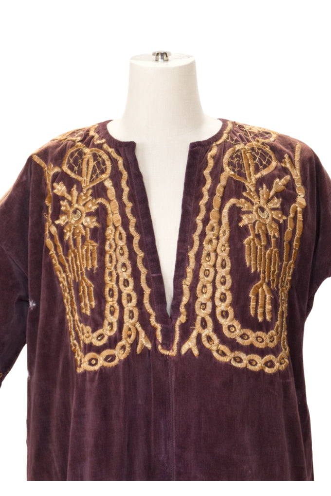 Antique Ottoman velvet Bindallı 