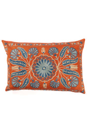 Suzani Embroidered Pillow