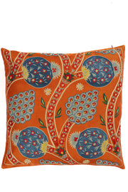 Suzani Embroidered Pillow