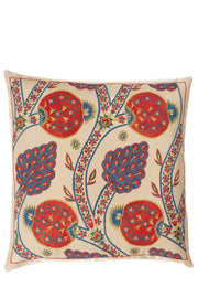 Suzani Embroidered Pillow