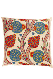 Suzani Embroidered Pillow