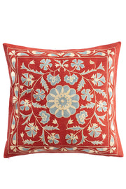 Suzani Embroidered Pillow