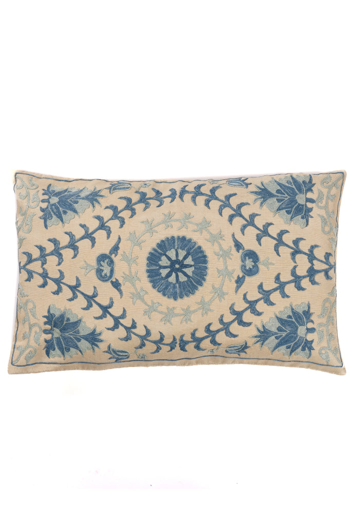 Suzani Embroidered Pillow