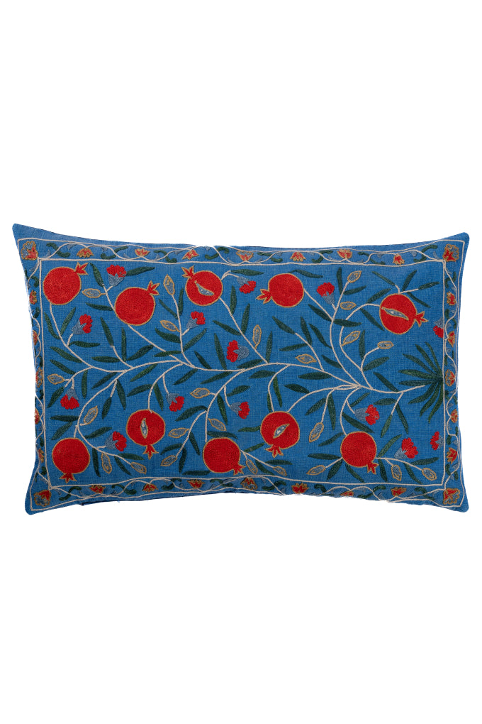 Suzani Embroidered Pillow