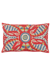 Suzani Embroidered Pillow
