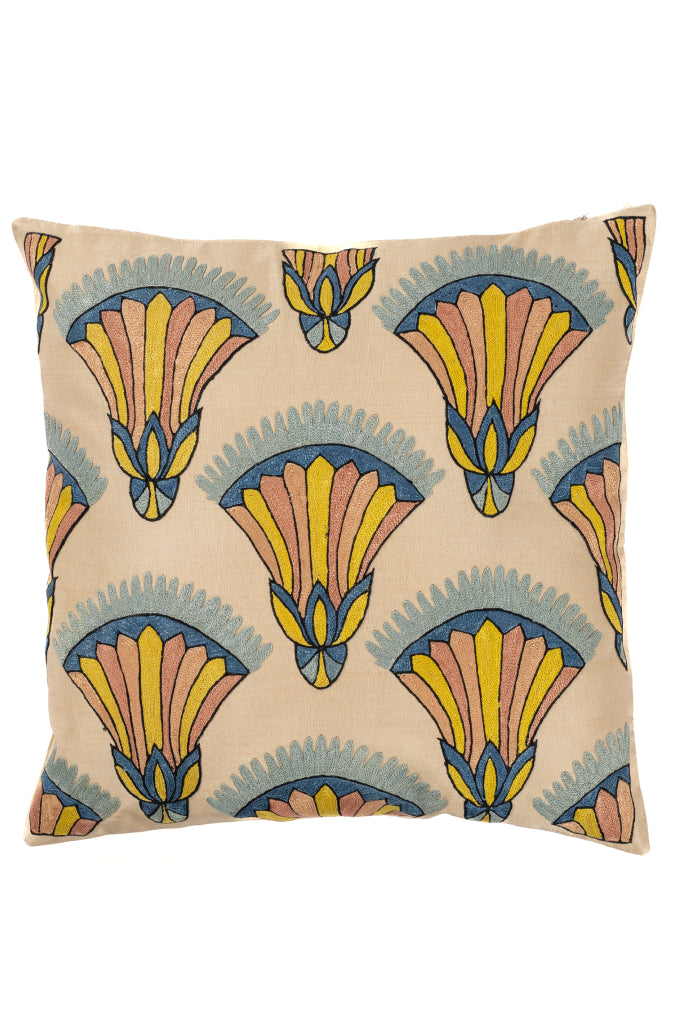 Suzani Embroidered Pillow