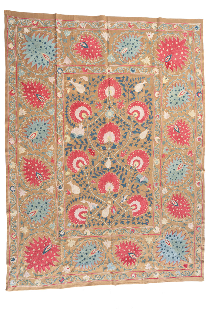 Silk Suzani Embroidery
