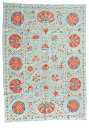 Silk Suzani Embroidery