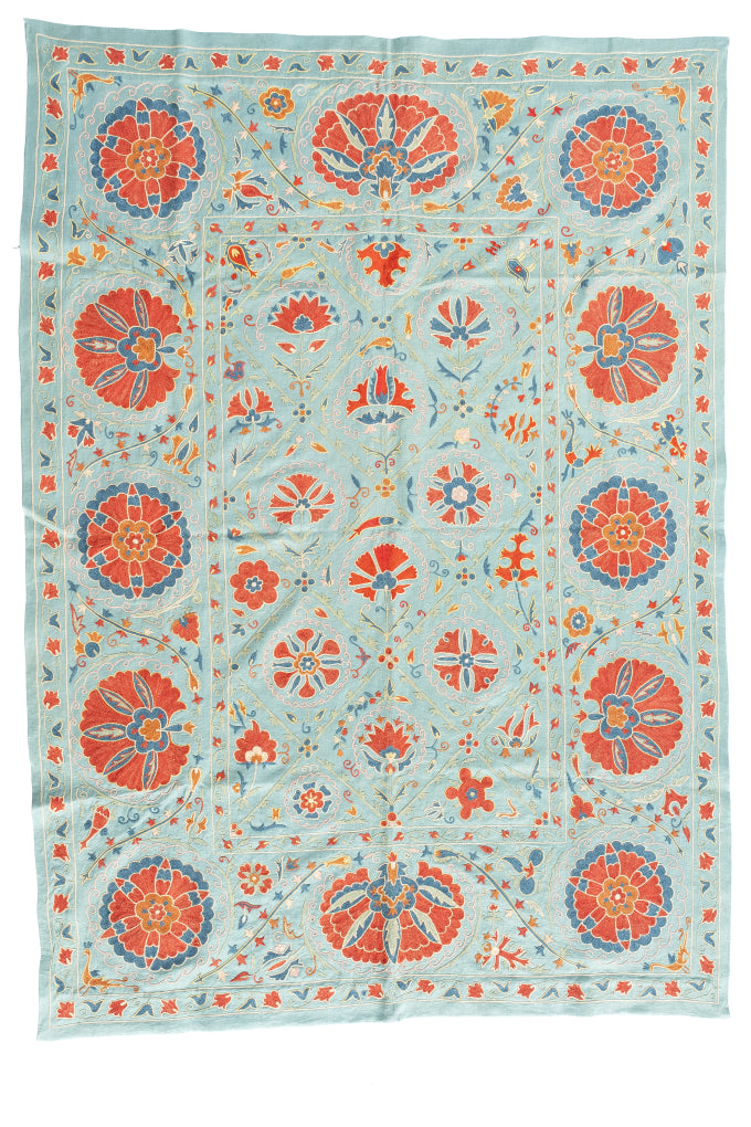 Silk Suzani Embroidery