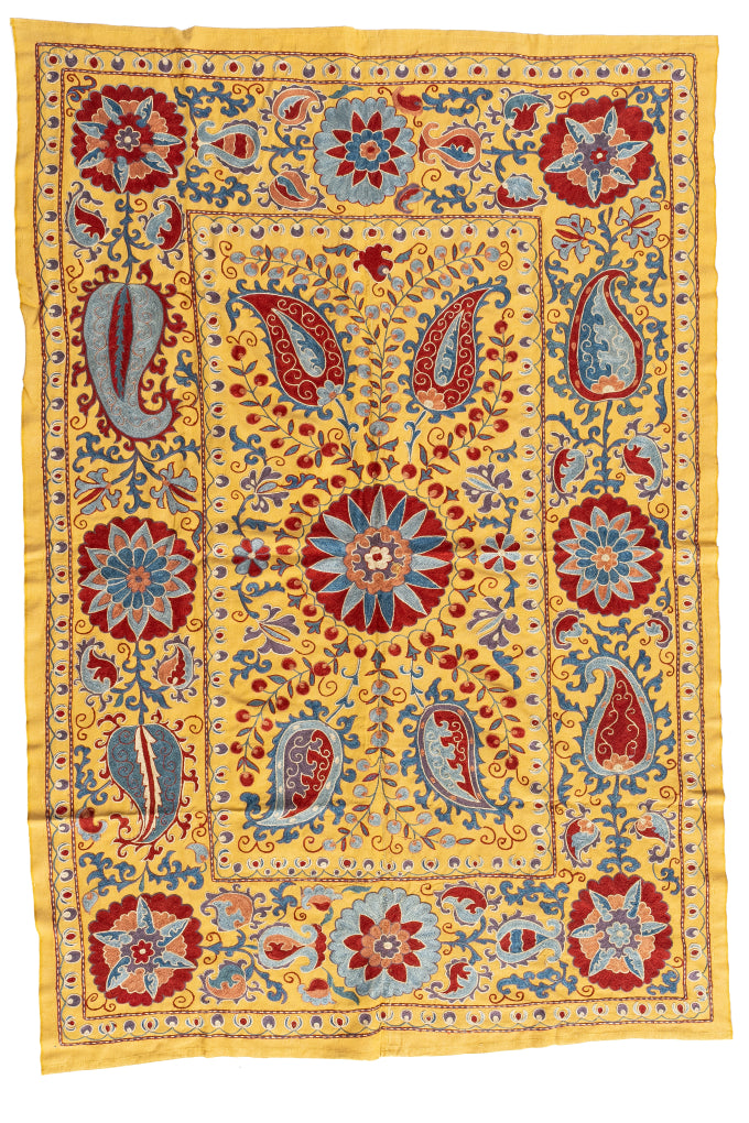 Silk Suzani Embroidery