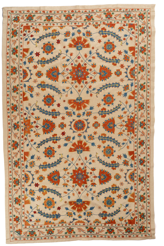 Silk Suzani Embroidery