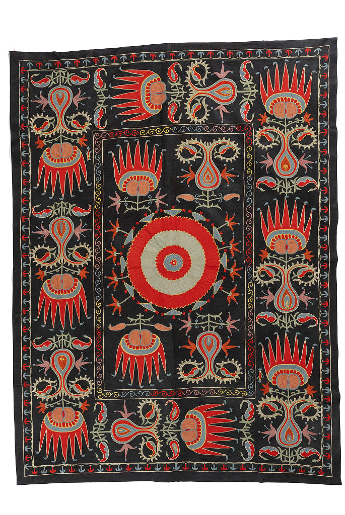 Silk Suzani Embroidery