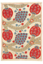 Silk Suzani Embroidery