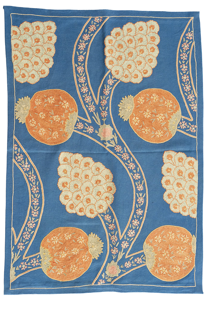 Silk Suzani Embroidery