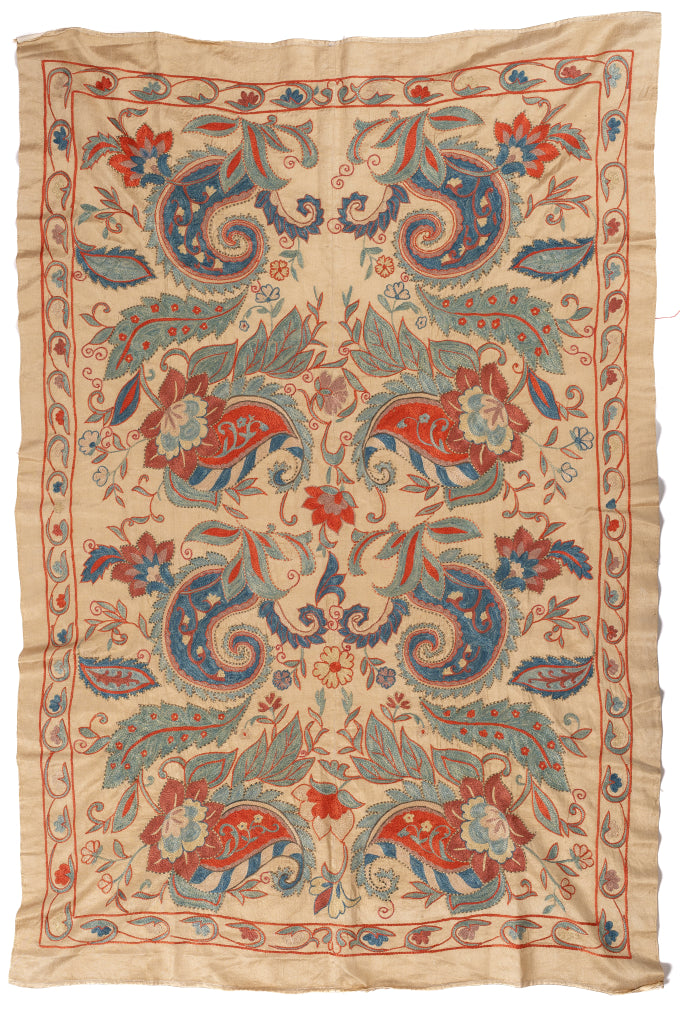 Silk Suzani Embroidery