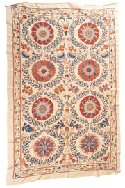 Silk Suzani Embroidery