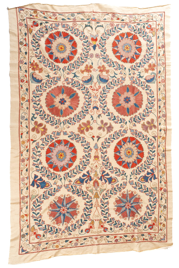Silk Suzani Embroidery