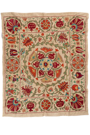 Silk Suzani Embroidery