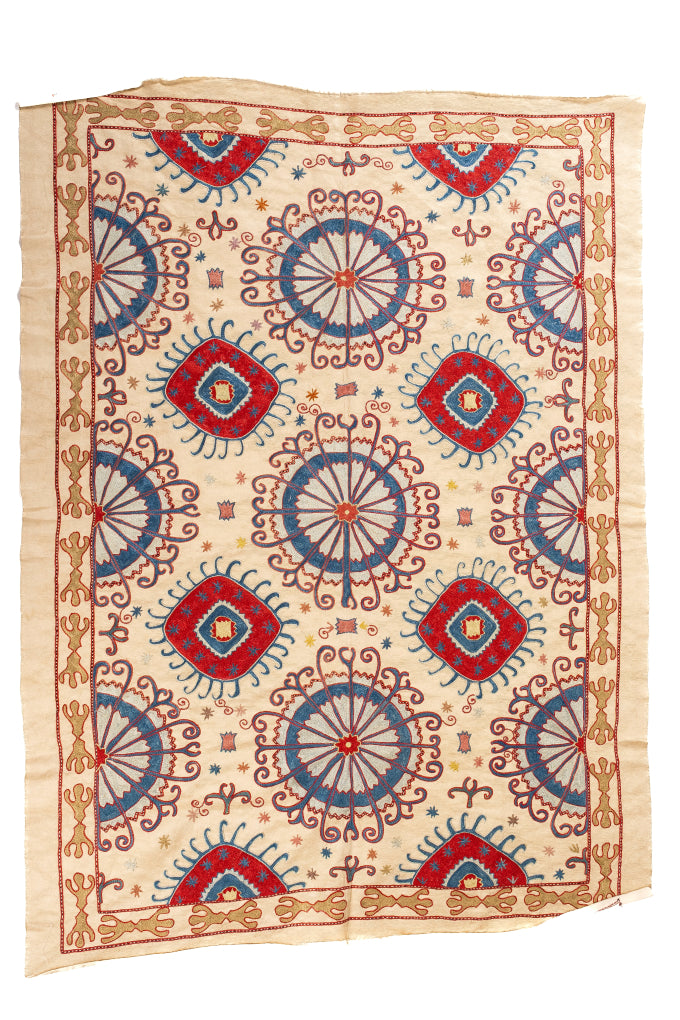Silk Suzani Embroidery