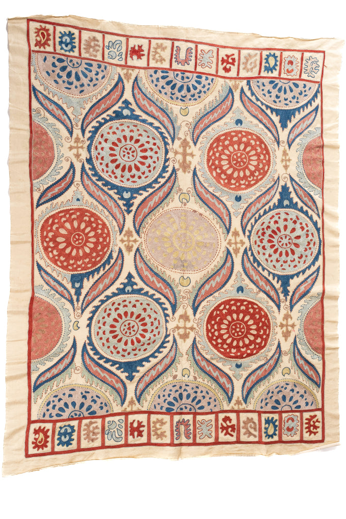 Silk Suzani Embroidery