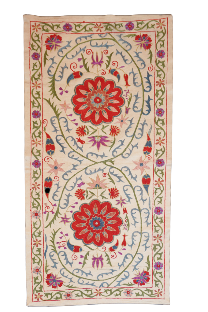 Silk Suzani Embroidery