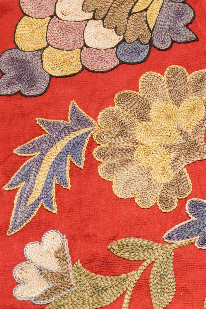 Silk Suzani Embroidery