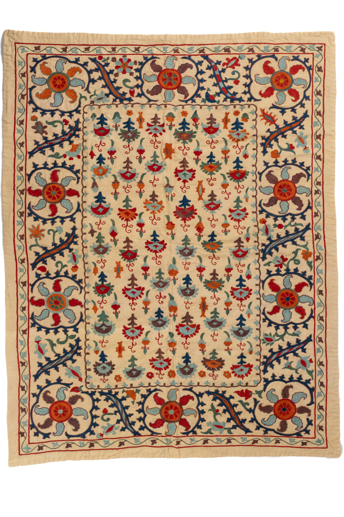 Silk Suzani Embroidery