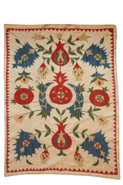 Silk Suzani Embroidery