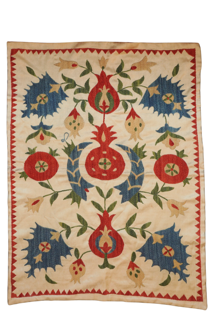 Silk Suzani Embroidery