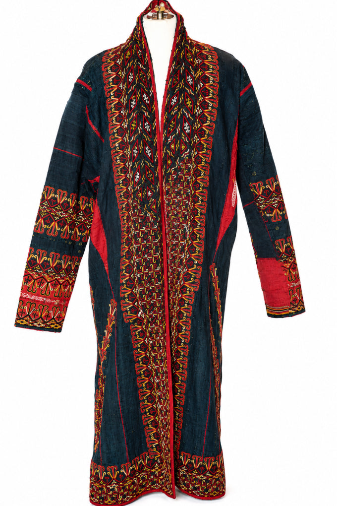 Antique Turkmen Chapan