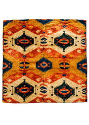 Velvet Ikat Textile
