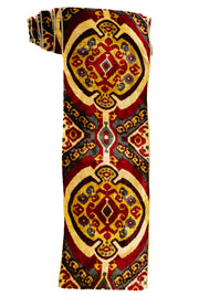 Velvet Ikat Textile