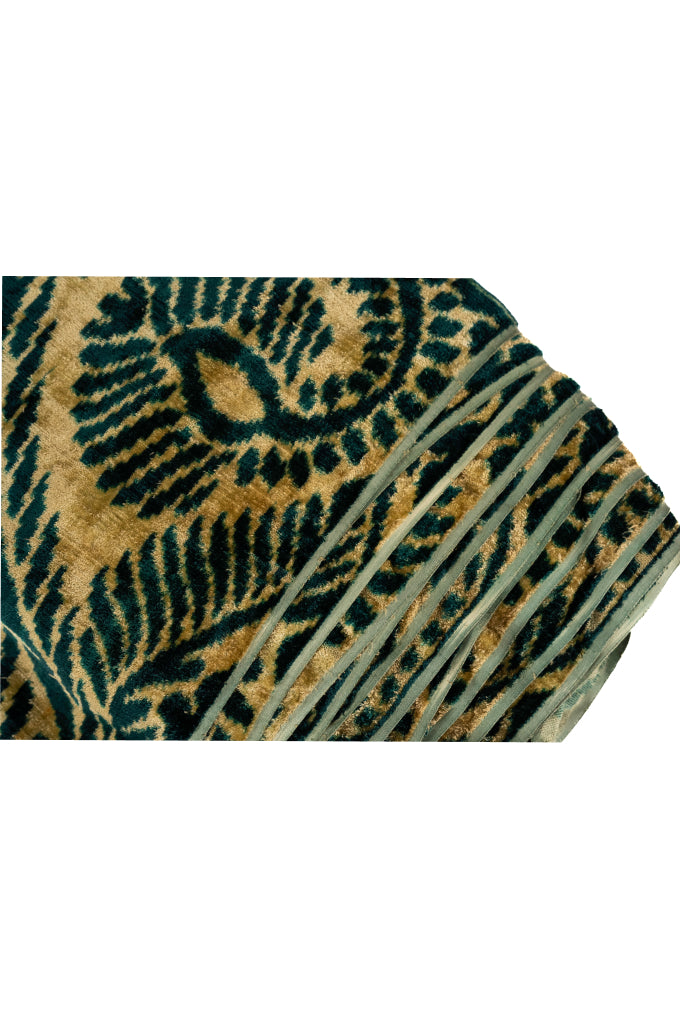 Velvet Ikat Textile