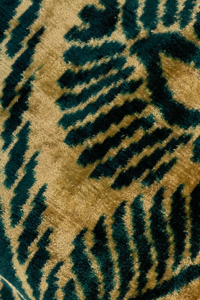 Velvet Ikat Textile