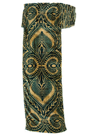 Velvet Ikat Textile